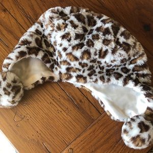 Gymboree cheetah print hat